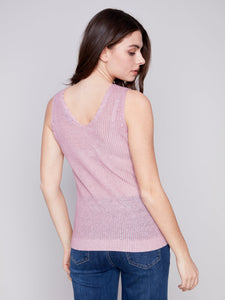 KNIT CAMISOLE-Tops-CHARLIE B-Coriander