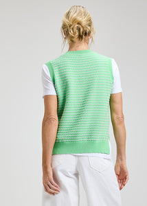 KNIT TANK | TEXTURED-Jackets & Sweaters-ZAKET & PLOVER-Coriander