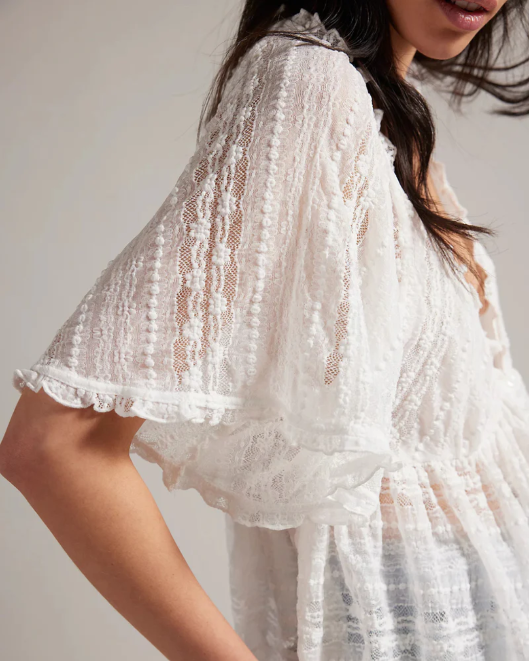 LACE TOP | IN YOUR DREAMS-Top-FREE PEOPLE-Coriander