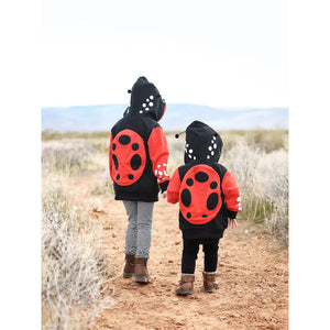 LADYBUG HOODIE-Kids-DOODLE PANTS-2T-Black-Coriander