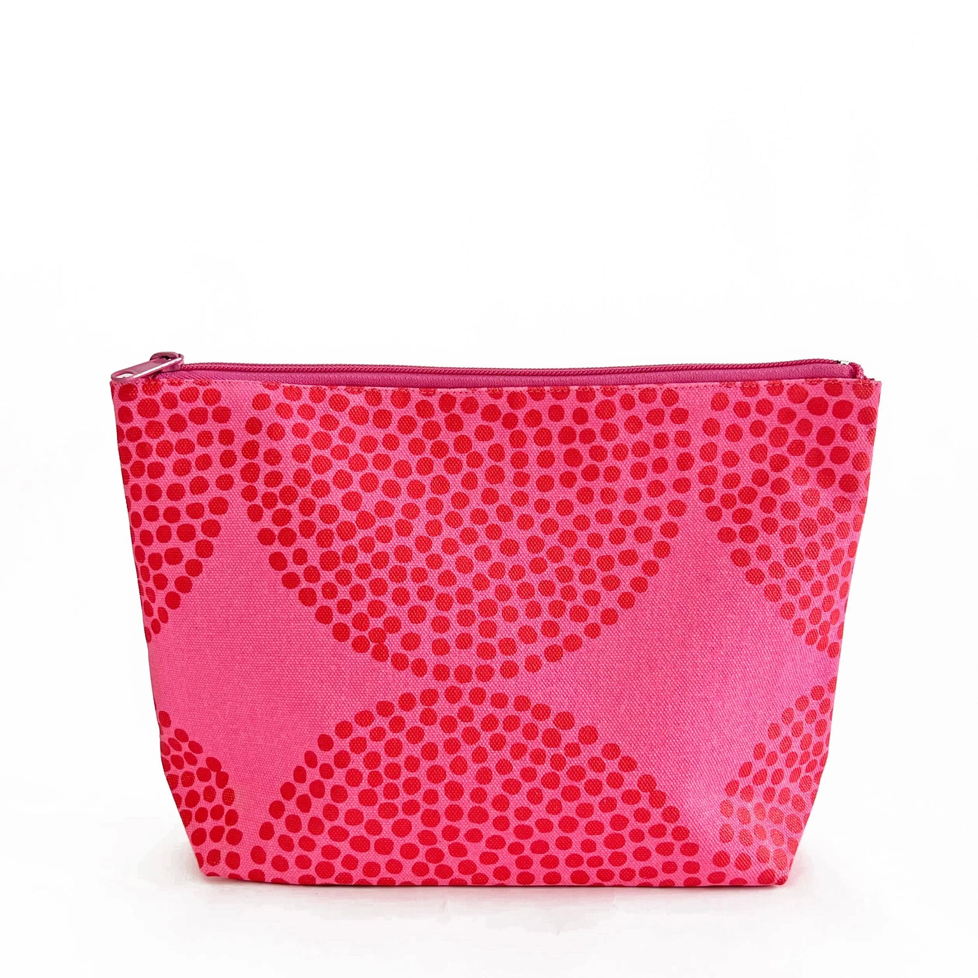 LARGE BIG WHEELS TRAVEL POUCH - PINK/RED-Case-SEE DESIGN-Coriander