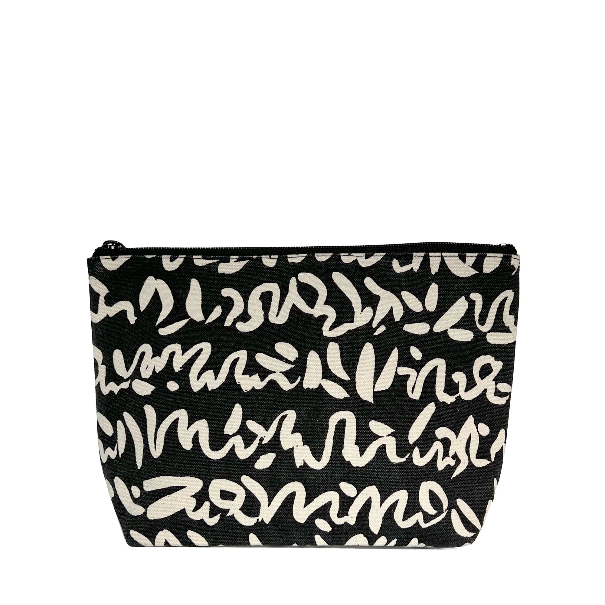 LARGE TRAVEL POUCH - STORY BLACK-Case-SEE DESIGN-Coriander