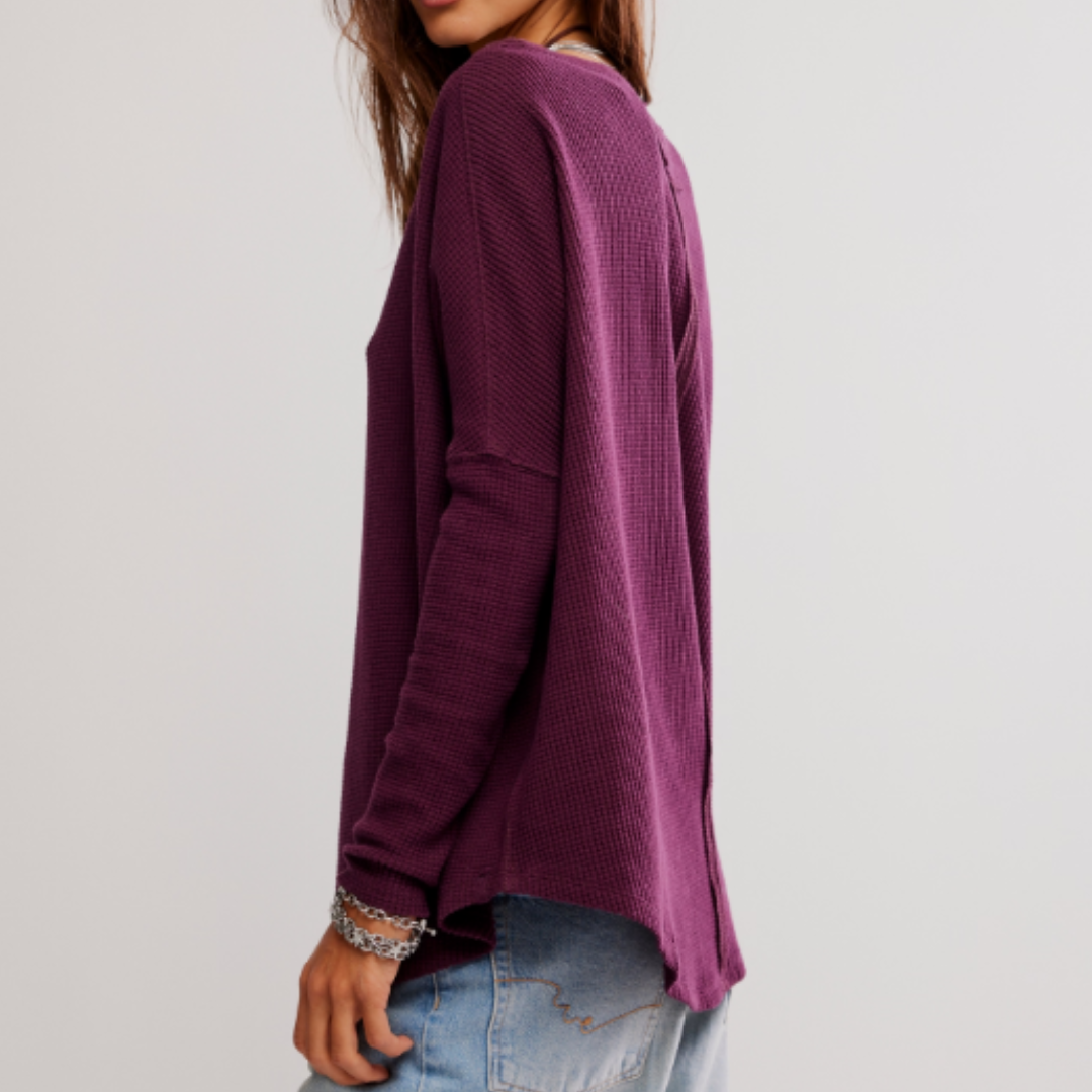 LATTE BLUES THERMAL L/S TOP-Tops-FREE PEOPLE-Coriander