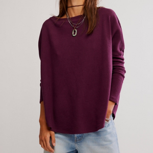 LATTE BLUES THERMAL L/S TOP-Tops-FREE PEOPLE-XSMALL-CHOCOLATE GRAPE-Coriander