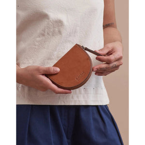 LAURA COIN PURSE | COGNAC CLASSIC LEATHER-Bags & Wallets-OH MY BAG-Coriander