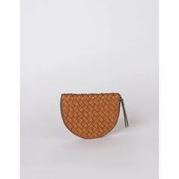 LAURA COIN PURSE | COGNAC WOVEN CLASSIC-Bags & Wallets-OH MY BAG-Coriander