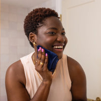 LAVOH FACECLOTH | NAVY-Lotions & Potions-LAVOH-Coriander