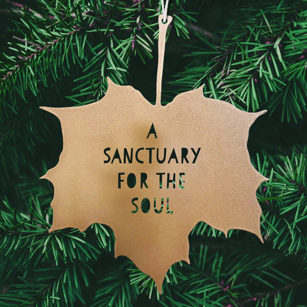 LEAF GARDEN ORNAMENT | A SANCTUARY FOR THE SOUL-Home Decor-A BLACKBIRD SANG-Coriander