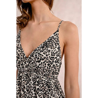 LEOPARD PRINT MAXI DRESS-Dress-MOLLY BRACKEN-XSMALL-Beige-Coriander