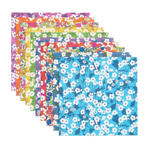 LIBERTY CLASSIC FLORAL ORIGAMI KIT-Fun and Games-RAINCOAST-Coriander