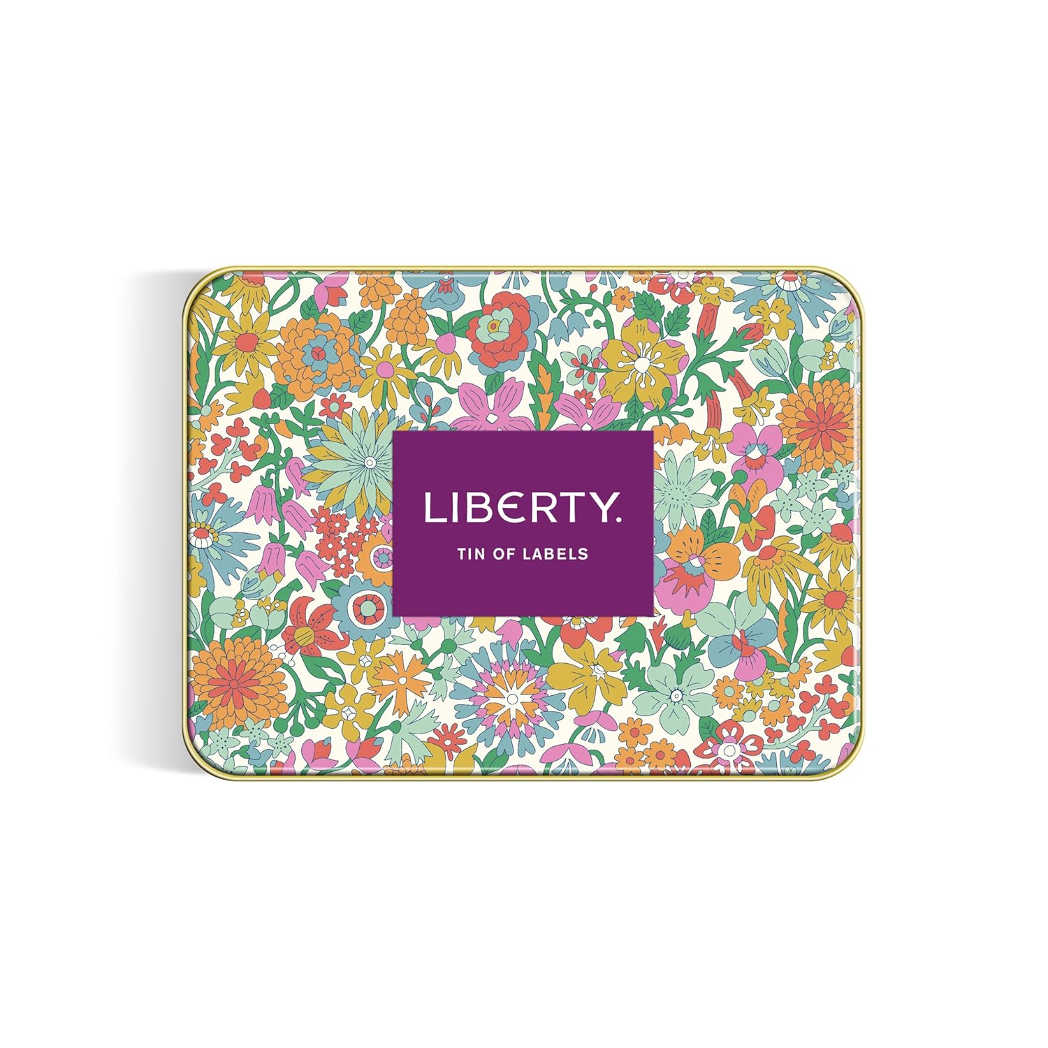 LIBERTY TIN OF LABELS-Books & Stationery-RAINCOAST-Coriander