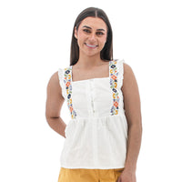 LINDALE TANK-Tops-AVENTURA-SMALL-WHITE-Coriander