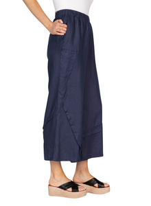 LINEN PANTS | CROSSROADS-Bottoms-OLIVIA-Coriander