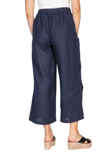 LINEN PANTS | CROSSROADS-Bottoms-OLIVIA-Coriander