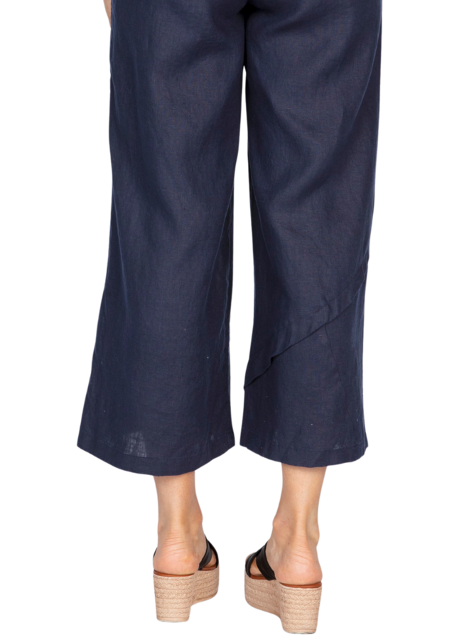 LINEN PANTS | CROSSROADS-Bottoms-OLIVIA-Coriander