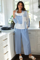 LINEN PANTS | CROSSROADS-Bottoms-OLIVIA-Coriander