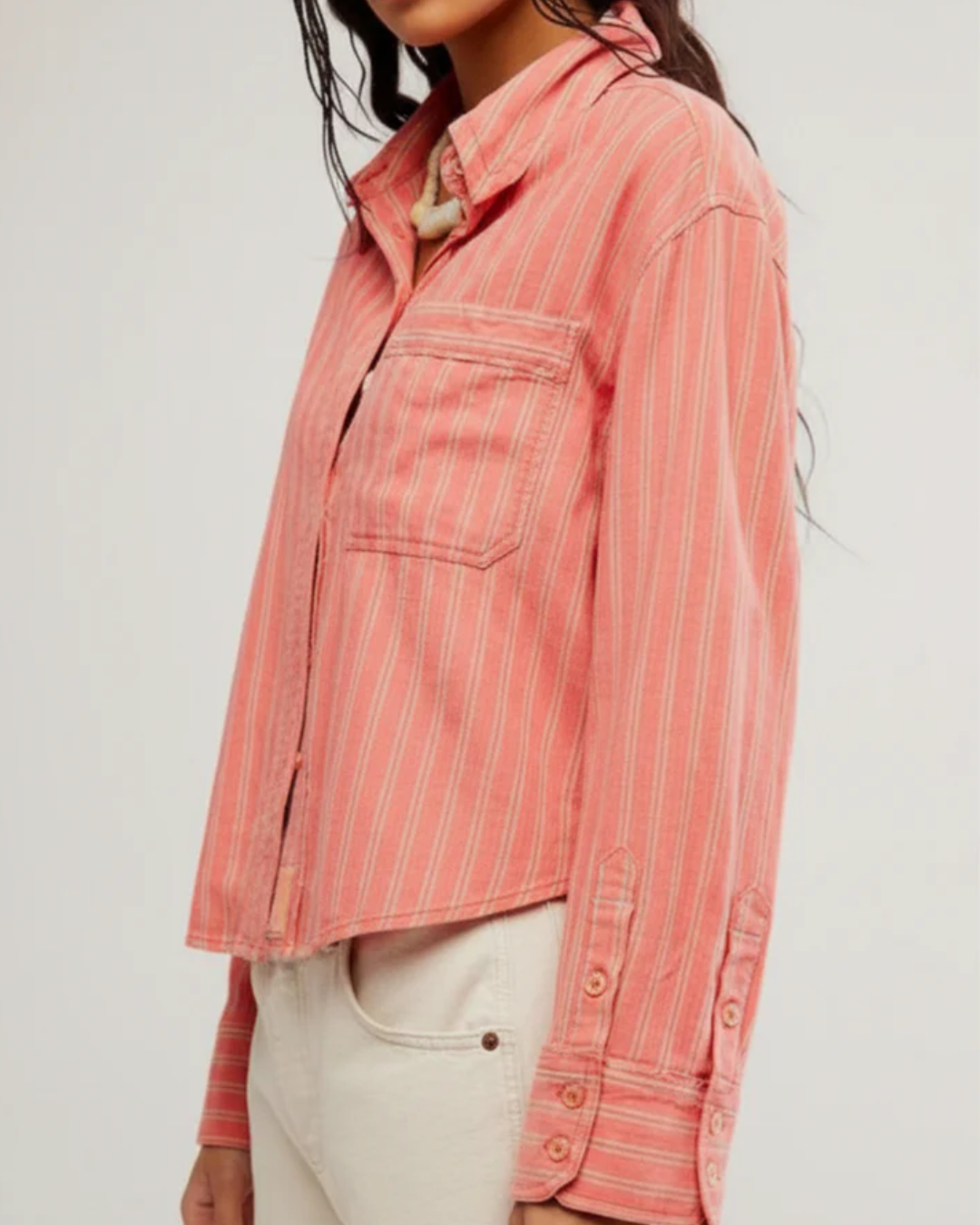 LINEN SHIRT | STRIPED LAUREL