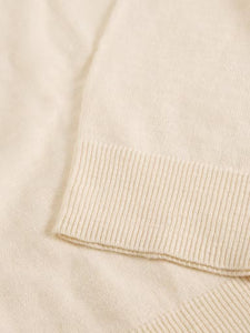 LINEN TEE | GINNI POLO-Top-WHITE STUFF-Coriander