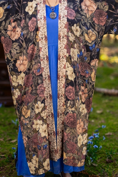 LIONHEART OPERA DUSTER | BOTANICALS & NARNIA-Jackets & Sweaters-MARKET OF STARS-Coriander