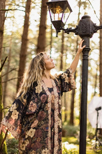 LIONHEART OPERA DUSTER | BOTANICALS & NARNIA-Jackets & Sweaters-MARKET OF STARS-Coriander