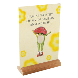 LITTLE FROG'S GUIDE TO SELF CARE AFFIRMATION CARDS-Self Care-HACHETTE BOOK GROUP-Coriander