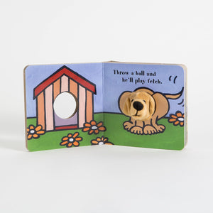 LITTLE PUPPY FINGER PUPPET BOOK-Books & Stationery-RAINCOAST-Coriander