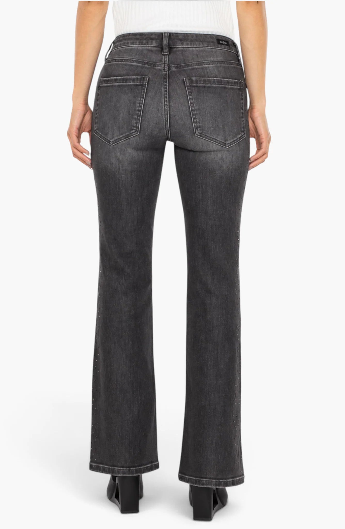 BOOTCUT JEANS | LUCY SPARKLE-Denim-LIVERPOOL-Coriander