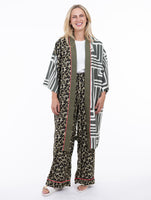 LONG CARDIGAN | AFTERNOON-Jackets & Sweaters-SHANNON PASSERO-ONE-ADVENTURE ANIMAL PRN-Coriander