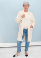 LONG CARDIGAN | IRELAND-Jackets & Sweaters-SHANNON PASSERO-SMALL-MED-CREAM-Coriander