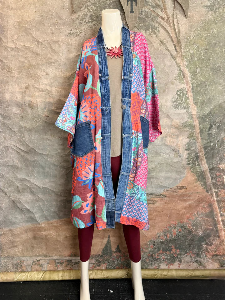 LONG CARDIGAN | ISLAND-Jackets & Sweaters-SHANNON PASSERO-Coriander