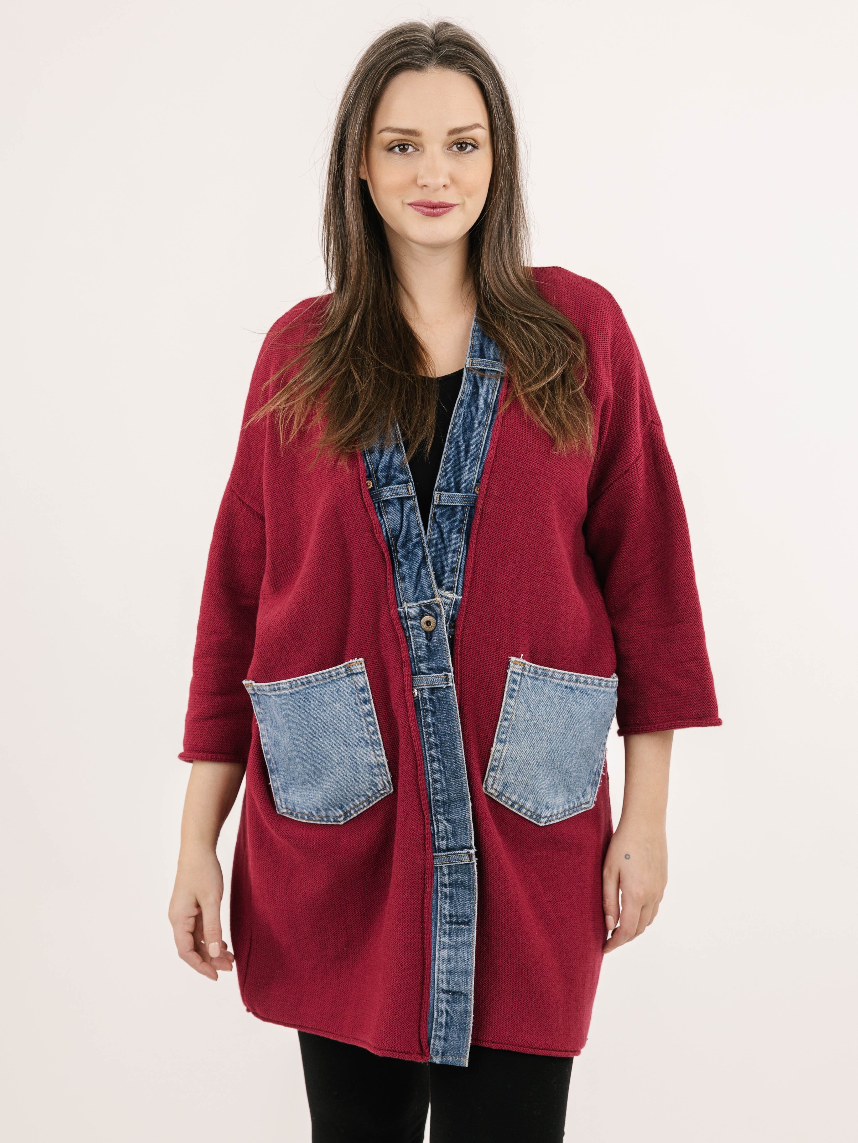 LONG CARDIGAN | PASSION-Jackets & Sweaters-SHANNON PASSERO-Coriander