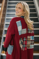 LONG CARDIGAN | PASSION-Jackets & Sweaters-SHANNON PASSERO-ONE-RHUBARB-Coriander