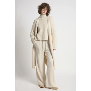 LONG CARDIGAN | SOFT FLOWING-Jackets & Sweaters-LOOK BY M-Coriander