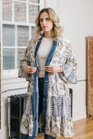 LONG CARDIGAN | YING: PETAL PRINT-Jackets & Sweaters-SHANNON PASSERO-ONE-PETAL PRINT MIX-Coriander