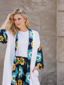 LONG KIMONO CARDIGAN | MARIBEL-Jackets & Sweaters-SHANNON PASSERO-Coriander