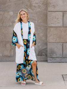 LONG KIMONO CARDIGAN | MARIBEL-Jackets & Sweaters-SHANNON PASSERO-Coriander