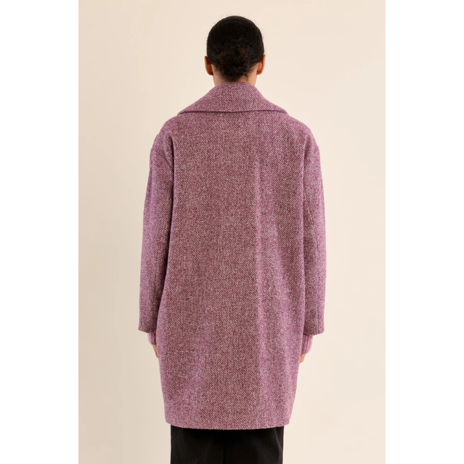 LONG OVERSIZED COAT-Uncategorised-MOLLY BRACKEN-Coriander
