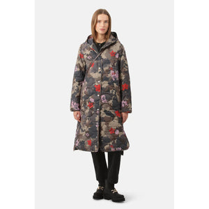 LONG QUILTED CAMO COAT-Jackets & Coats-ILSE JACOBSEN-Coriander