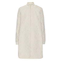 LONG QUILTED JACKET-Jackets & Outerwear-ILSE JACOBSEN-36-BLEACHED SAND 132-Coriander