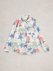 LONG SLEEVE BUTTON UP | SOPHIE-Top-WHITE STUFF-6-IVORY-Coriander