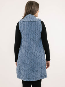 LONG VEST | HAYDEN-Jackets & Sweaters-SHANNON PASSERO-Coriander