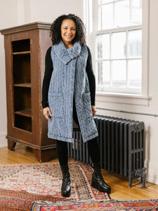 LONG VEST | HAYDEN-Jackets & Sweaters-SHANNON PASSERO-Coriander