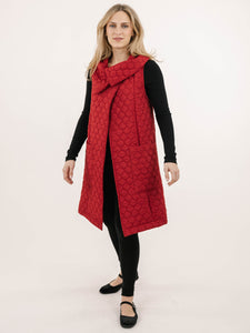 LONG VEST | MEREDITH-Jackets & Sweaters-SHANNON PASSERO-Coriander