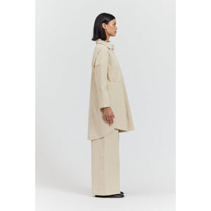 LONGLINE CORDUROY JACKET-Jackets & Sweaters-THERE-ELSEWHERE-Coriander