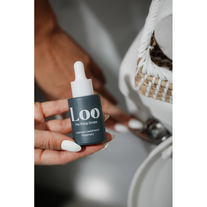 LOO DROPS | LAVENDER, CEDARWOOD + ROSEMARY 30ML-Uncategorised-LOO DROPS-Coriander