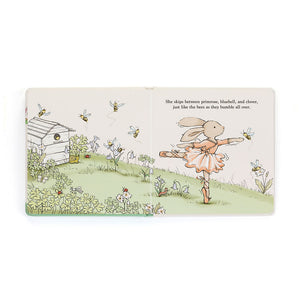 LOTTIE BALLET BUNNY BOARDBOOK-Books & Stationery-JELLYCAT BOOKS-Coriander