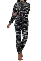 LOUNGE SET | BLACK TIGER-Loungewear-FORNIA-XSMALL-BLACK TIGER-Coriander