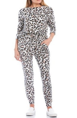 LOUNGE SET | LEOPARD-Loungewear-FORNIA-XSMALL-LEOPARD-Coriander