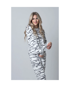 LOUNGE SET | WHITE TIGER-Loungewear-FORNIA-Coriander