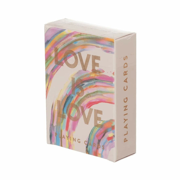 LOVE IS LOVE PLAYING CARDS-Fun and Games-DESIGN WORKS INK-Coriander